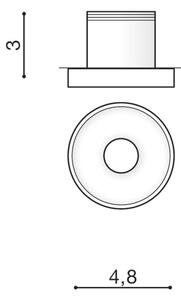 Azzardo AZ2234 - LED Podhledové svítidlo OKA LED/3W/230V
