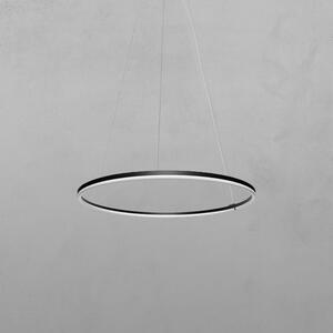 ZAHO Závěsné LED svítidlo SHADOW, 28W, ø 515 mm Barva: Bílá, Teplota světla: 3000K - teplá bílá, Stmívání, řízení: ON/OFF (bez stmívání)