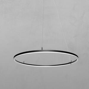 ZAHO Závěsné LED svítidlo SHADOW, 45W, ø 915 mm Barva: Bílá, Teplota světla: 3000K - teplá bílá, Stmívání, řízení: ON/OFF (bez stmívání)
