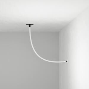 ZAHO Závěsné LED svítidlo BRICKS WALL, 16W, d. 100 cm Barva: Bílá, Teplota světla: 3000K - teplá bílá, Stmívání, řízení: ON/OFF (bez stmívání)