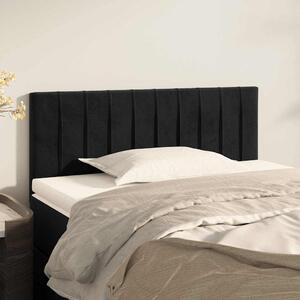 VidaXL Čelo postele 100x5x78/88 cm samet [346238] Barva: Černá