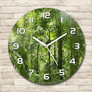 Skleněné hodiny kulaté Tropický les pl_zso_30_f_72098525