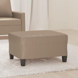 VidaXL Podnožka 70x55x41 cm umělá kůže [349355] Barva: cappuccino