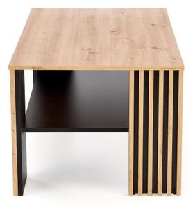 Halmar Konferenční stolek FEMINA dub artisan/černý