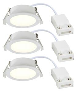Sada vestavných LED svítidel Nordlux Olea 3-Kit Barva: Bílá