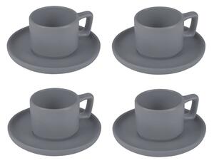 Sada hrnků na espresso s podšálkem 8 ks 100 ml Aspen Collection