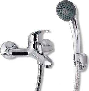 VidaXL Vanová/sprchová směšovací baterie chromová set [140832]