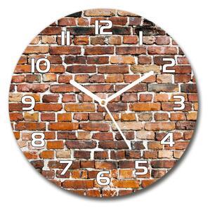 Skleněné hodiny na stěnu Zděná zeď pl_zso_30_f_82295613
