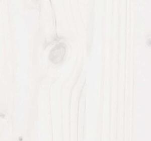 VidaXL Lavice 110 x 41 x 76,5 cm masivní borovice [823555] Barva: Bílá