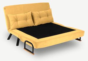 Atelier del Sofa 2-místná pohovka Sando 2-Seater - Mustard, Hořčicová