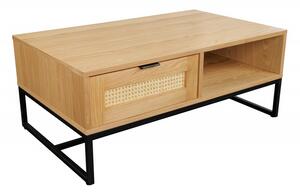 Konferenční stolek VIENNA 100 CM dubová dýha Nábytek | Obývací pokoj | Konferenční stolky | Všechny konferenční stolky