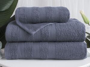 XPOSE® Froté ručník DEVON - šedomodrý 50x90 cm