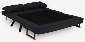 Atelier del Sofa 2-místná pohovka Sando 2-Seater - Black, Černá