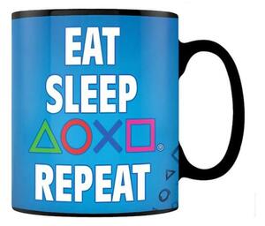 Hrnek Playstation - Eat Sleep Repeat