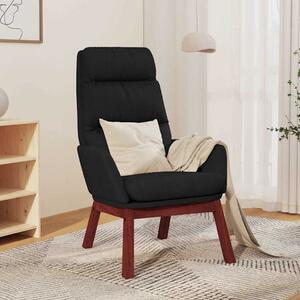 VidaXL Relaxační křeslo textil [341167] Barva: Černá