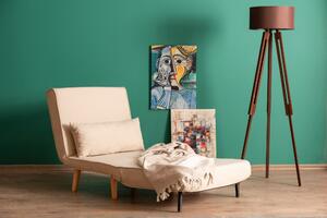 Atelier del Sofa 1-místná pohovka Folde Single - Cream, Krémová
