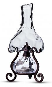 Bohemia Crafts KŘIŠŤÁLOVÁ KRÁLOVNA - elektrická a petrolejová lampa v jednom