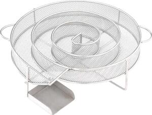 VidaXL Generátor studeného kouře kulatý 19,5 cm nerezová ocel [30249]