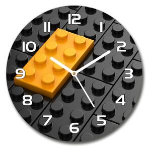 Skleněné hodiny kulaté Lego pl_zso_30_f_93866818