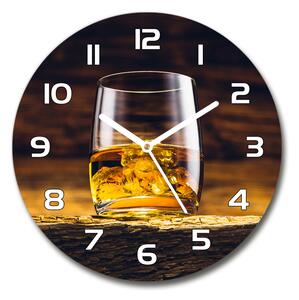 Skleněné hodiny na stěnu Bourbon ve sklenici pl_zso_30_f_95142140
