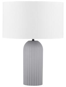 Šedá stolní lampa Nova Luce Ammos