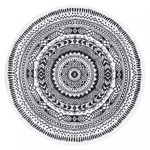 Hans Home | Kusový koberec Napkin grey kruh - 100x100 (průměr) kruh