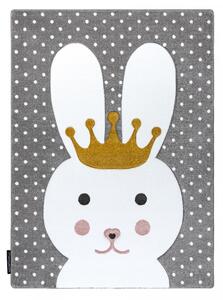 Hans Home | Dětský kusový koberec Petit Bunny grey - 160x220