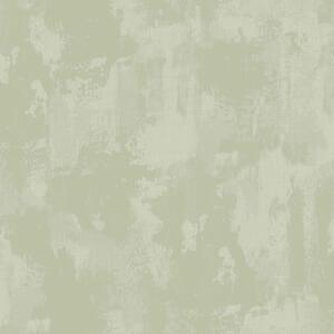 Zelená vliesová tapeta na zeď, imitace stěrky, 12395, Fiori Country, Parato