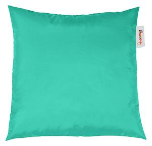 Atelier del Sofa Polštář Cushion Pouf 40x40 - Turquoise, Tyrkysová