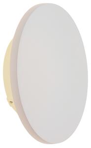 Bílé kovové venkovní nástěnné LED světlo Nova Luce Copper 13,5 cm