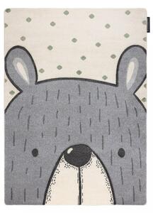 Hans Home | Dětský kusový koberec Petit Bear cream - 120x170