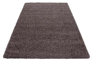 Kusový koberec Dream Shaggy 4000 taupe 65x130 cm
