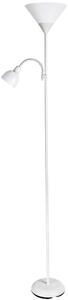 Brilagi - Stojací lampa ARIANA 1xE27/100W/230V + 1xE14/25W bílá