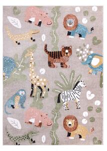 Hans Home | Dětský kusový koberec Fun Africa beige - 160x220