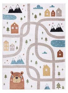 Hans Home | Dětský kusový koberec Fun Polar cream - 200x290