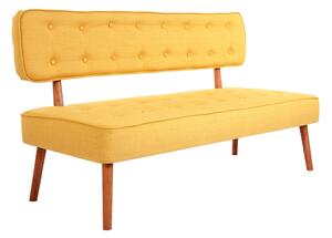 ASIR Pohovka dvoumístná WESTWOOD LOVESEAT žlutá