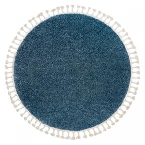 Hans Home | Kusový koberec Berber 9000 blue kruh - 120x120 (průměr) kruh