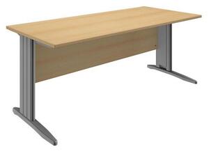 Kancelářský stůl System, 180 x 80 x 73 cm, rovné provedení, dezén buk