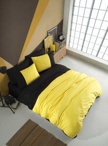 Ložní prádlo 200 x 220 cm Diamando (žlutá + černá). 1086349