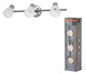 Bodové svítidlo LED Vase, 3x G9, Kartáčovaný nikl