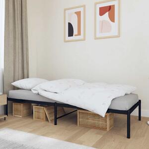 VidaXL Kovový rám postele 90 x 190 cm [350905] Barva: Černá
