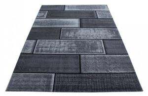 Kusový koberec Plus 8007 black 120x170 cm