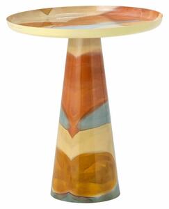 Barevný kovový odkládací stolek Bloomingville Brooke 45,5 cm