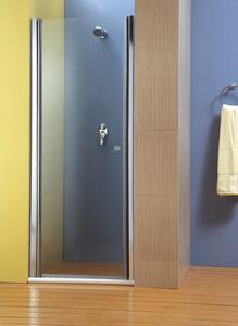 Sprchové dveře PURE D1 80 jednokřídlé 76-81 x 190, čiré sklo