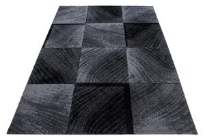 Kusový koberec Plus 8003 black 120x170 cm