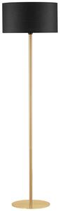 Černo-zlatá stojací lampa Nova Luce Sibnia 164,8 cm