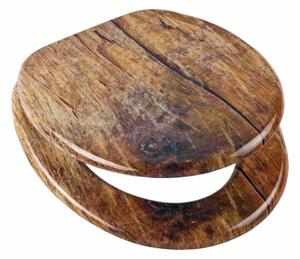 Wc sedátko Solid Wood se zpomalovacím mechanismem SOFT-CLOSE