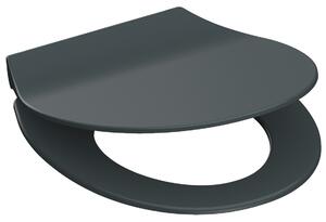 Duroplastové sedátko se zpomalovacím mechanismem SOFT-CLOSE SLIM ANTRACIT 82704