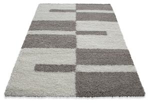 Kusový koberec Gala shaggy 2505 beige 120x170 cm