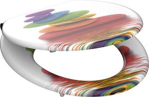 Wc sedátko Colorful Stones MDF se zpomalovacím mechanismem SOFT-CLOSE